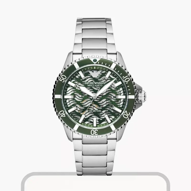 Emporio Armani Automatic Green Dial Men’s Watch | AR60061